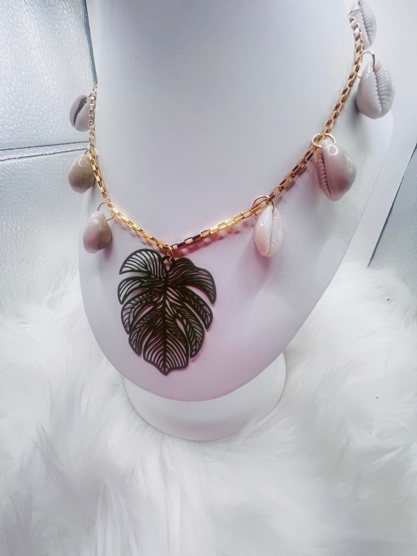 Tropical Vibes Cowrie Shell Necklace