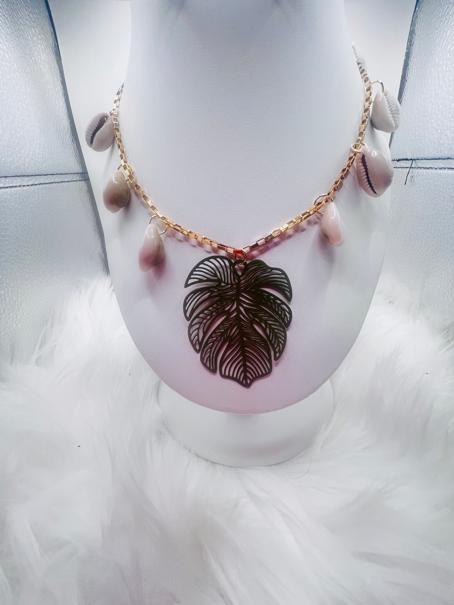 Tropical Vibes Cowrie Shell Necklace
